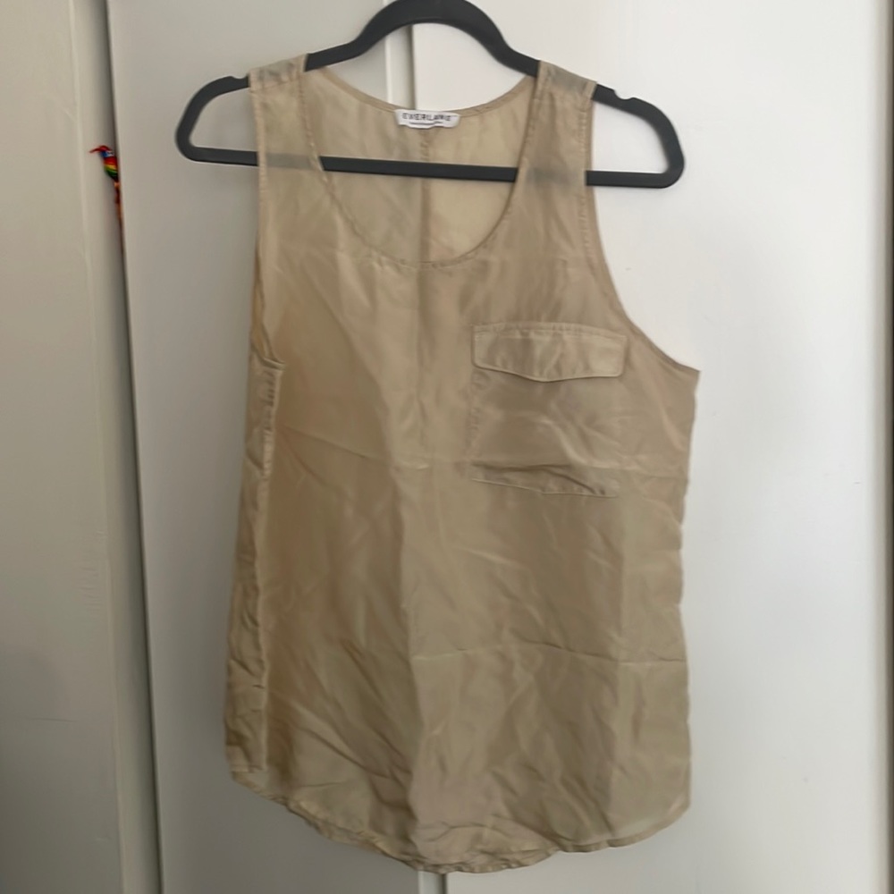 Everlane silk tank